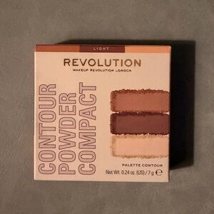 Makeup Revolution Contour Powder Compact - Light, Brown, Tan